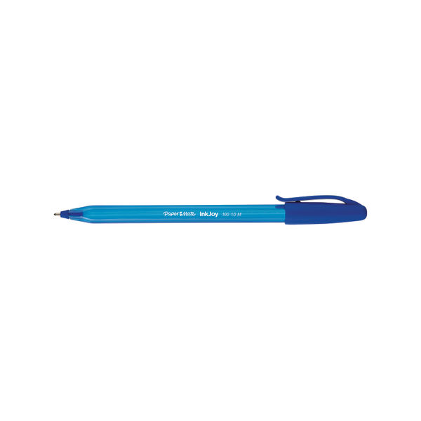 PaperMate InkJoy 100 Ballpoint Pen Medium Blue (Pack of 100) S0977420