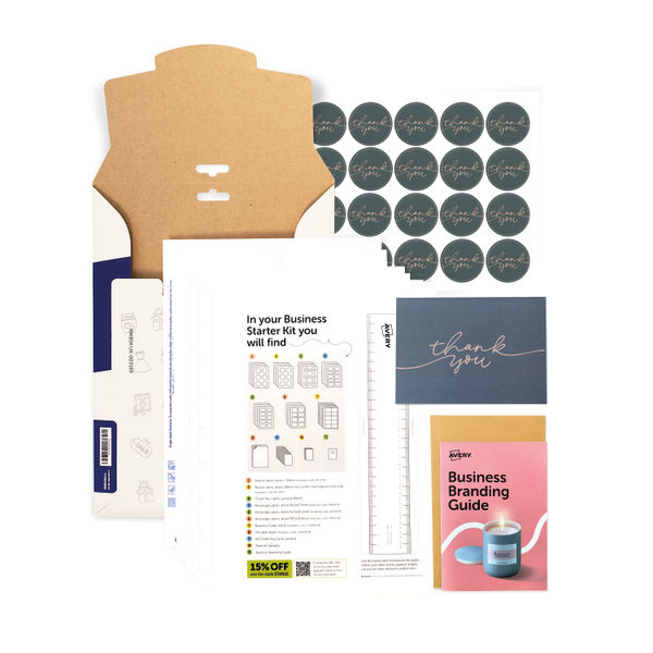 Avery Business Starter Guide and Kit Candle and Fragrance BUSK2