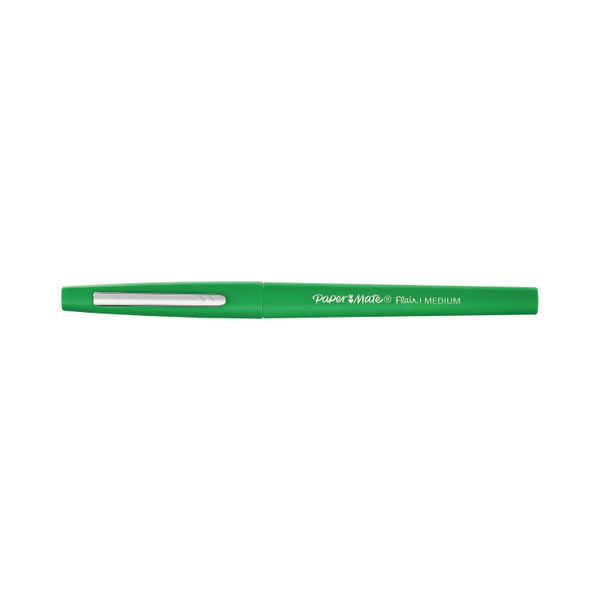 Papermate Nylon Pen 0.7mm Green - (Pack of 12)