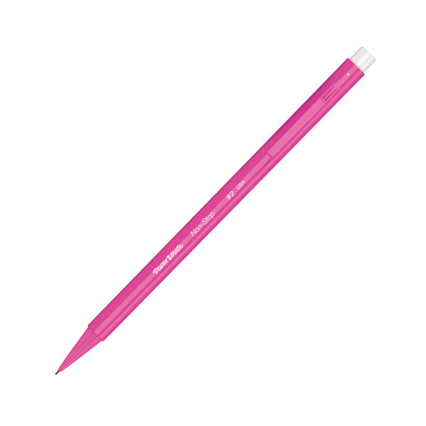 Papermate Assorted Neon 0.7mm NonStop Automatic Pencils, Pack of 48