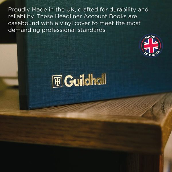 Guildhall 31 Series Account Book, 5 Cash Columns - 1017