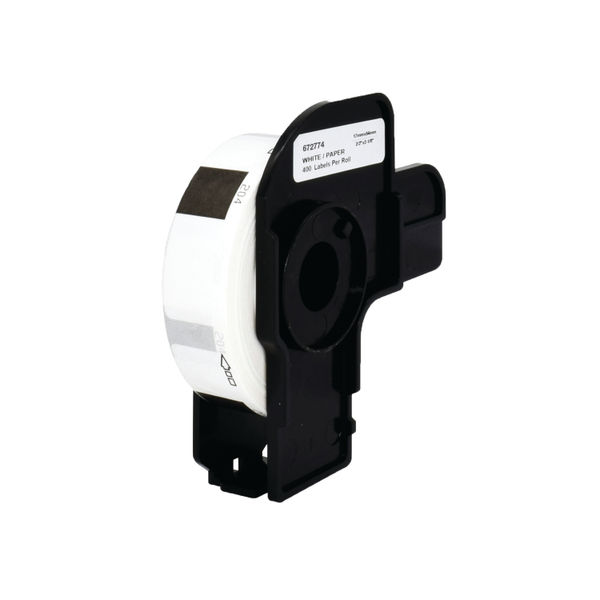 Five Star Non-OEM Replacement for Brother DK-11204 Black on White 17mm x 54mm 400/Roll FS672774