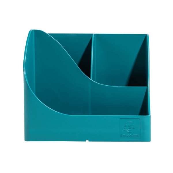 Exacompta Skandi Recycled Plastic PenWave Pen Pot Pacific Blue 69534D