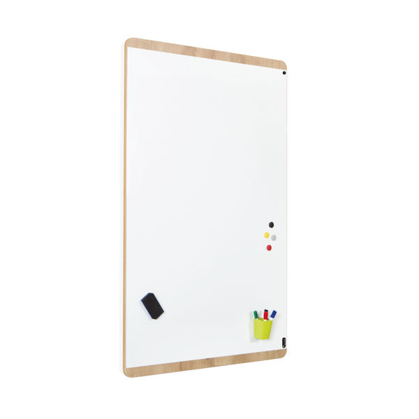 Rocada Natural Design Magnetic Lacquered Whiteboard 100x150cm NAT6421