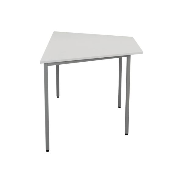 Jemini 1600x800mm White Trapezoidal Table