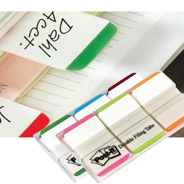 Post-it Strong Index Full Pink/Green/Orange (Pack of 66) 686-PGO