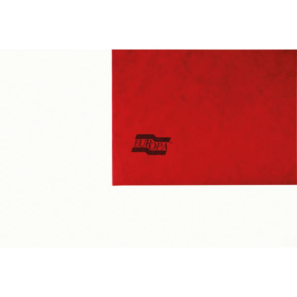 Exacompta Europa Spiral Files Foolscap Red (Pack of 25) 3008