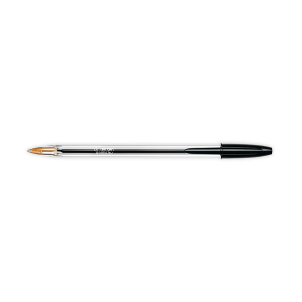 Bic Cristal Ballpoint Pen Medium Black (Pack of 10) 830864