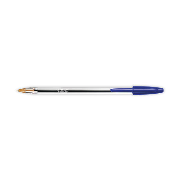 Bic Cristal Medium Blue Ballpoint Pens (Pack of 10) 830863