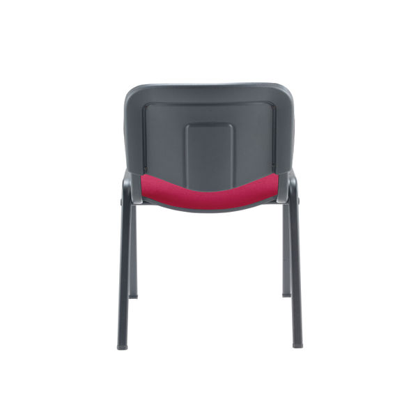 Jemini Ultra Multipurpose Stacking Chair 532x585x805mm Claret/Black KF03345