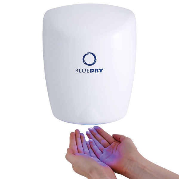 Bluedry Mini Jet Hand Dryer White HD-BD1015W