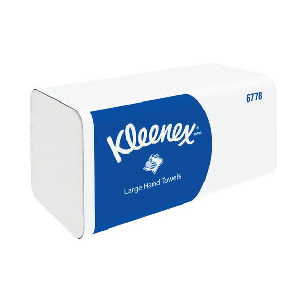 Kleenex 2-Ply Ultra Hand Towel 124 Sheets, Pack of 15 | 6778