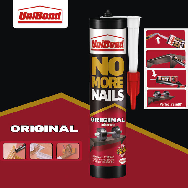 Unibond No More Nails Original Grab Adhesive Cartridge 365g 2729914