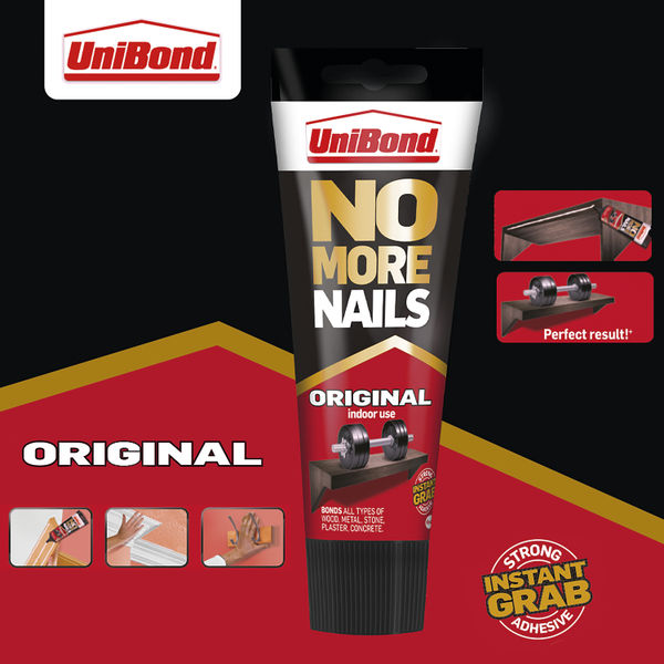 Unibond No More Nails Original Grab Adhesive Tube 234g 2729908