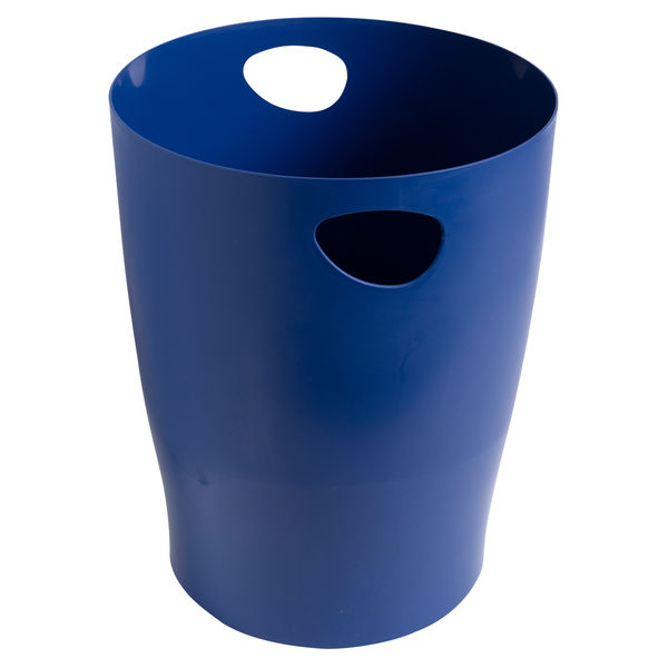 Exacompta Ecobin Waste Paper Bin Recycled 15 Litres Assorted Colours (Pack of 8) 45302D