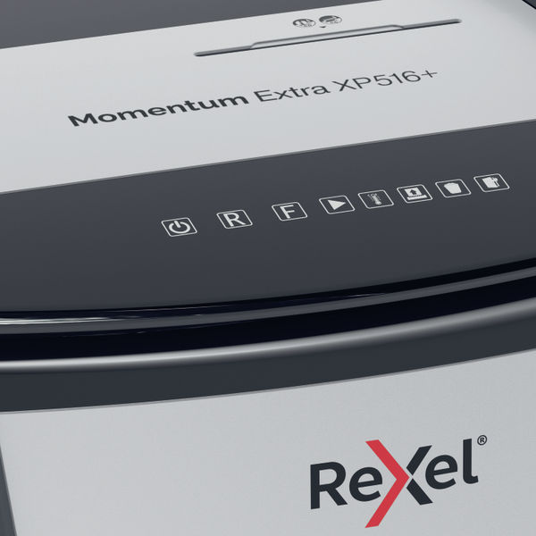 Rexel Momentum Extra XP516+ Micro-Cut Shredder 2x15mm 2021516MEU