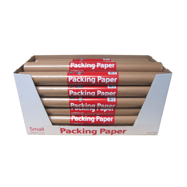 Post Office Brown Packing Paper 500mmx60m (30 Pack) 39116112