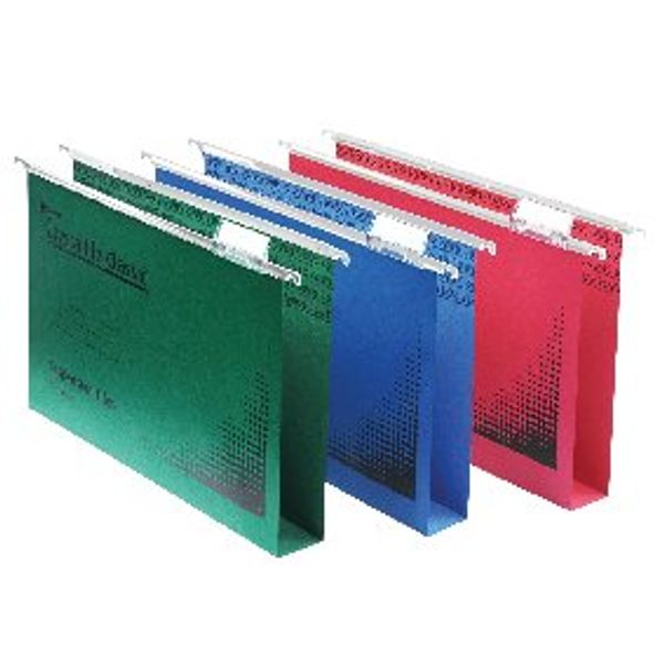 Rexel Crystalfile Classic Suspension File 30mm Green (Pack of 50) 78041