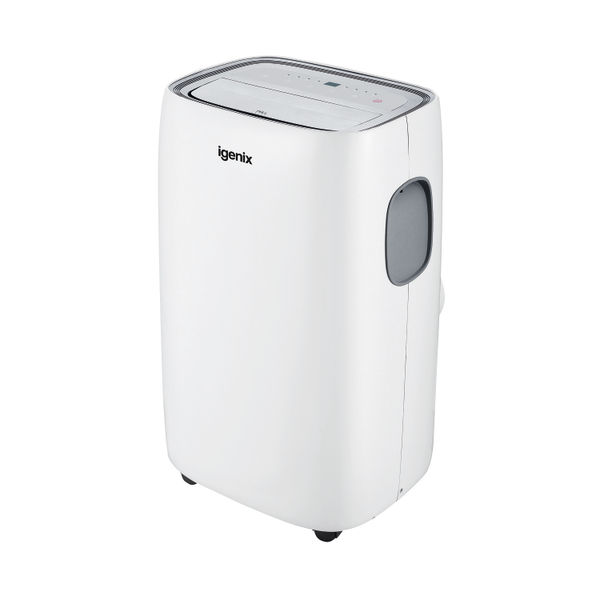 Igenix 12000 BTU 4-In-1 Portable Air Conditioner with Remote Control White IG9922