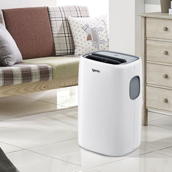 Igenix 12000 BTU 4-In-1 Portable Air Conditioner White IG9922