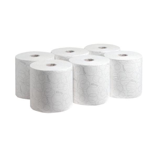 Kleenex Ultra Hand Towel Roll White 150m (Pack of 6) 6780