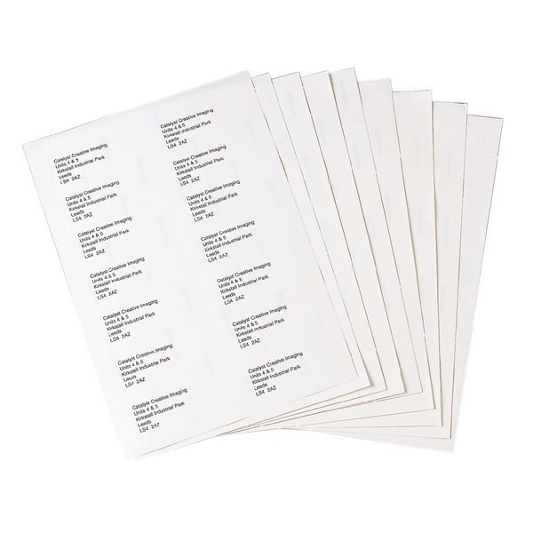 Q-Connect Multipurpose Labels 99.1x38.1mm 14 Per Sheet ...