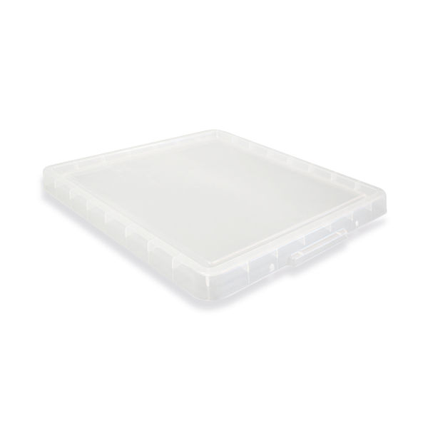 Really Useful 84L Plastic Storage Box W710xD440xH380mm Clear 84LC