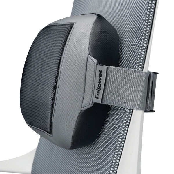 Fellowes I-Spire Black and Grey Lumbar Support Cushion