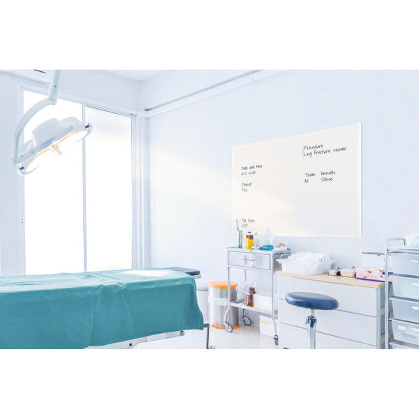 Bi-Office Anti-Microbial Maya Whiteboard 900x600mm BMA0307226