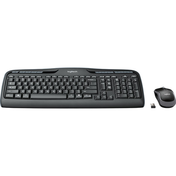 Logitech Black MK330 Wireless Keyboard/Mouse Combo 920-003986