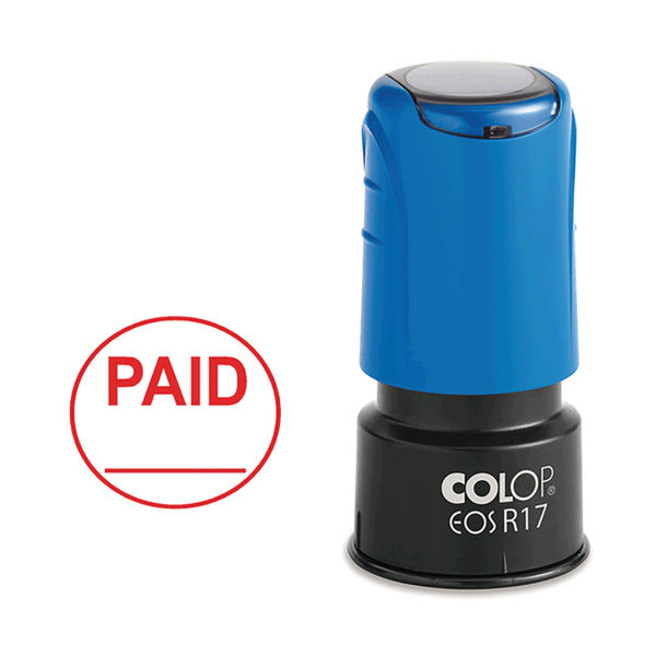 COLOP EOS R17 PAID Pre-Inked Circular Stamp