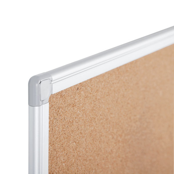 Bi-Office Earth-It Aluminium Frame Cork Board 900x600mm CA031790