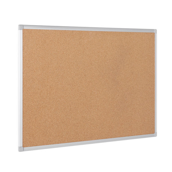 Bi-Office Earth-It Aluminium Frame Cork Board 900x600mm CA031790