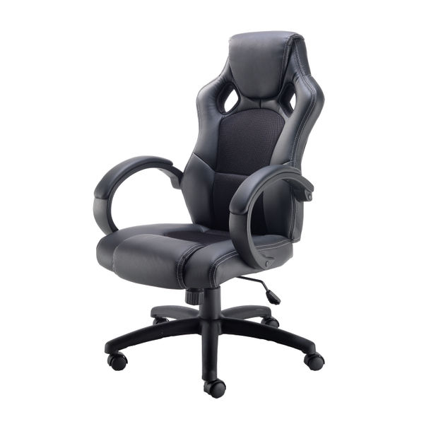 wide armless office chair