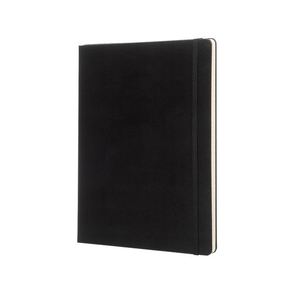 Moleskine Black Extra Large Ruled Hardcover Notebook QP090