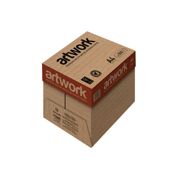 Artwork A4 White Paper 75gsm Pack of 5 Reams (2,500 sheets) EEH00432