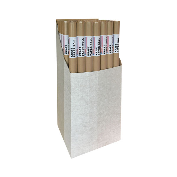 GoSecure Kraft Paper Roll 750mmx2.5m (Pack of 50) PB02285