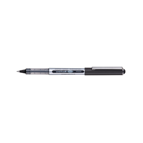 Uni-Ball Liquid Ink Rollerball Pen UB-150E Black (Pack of 12) 315119000