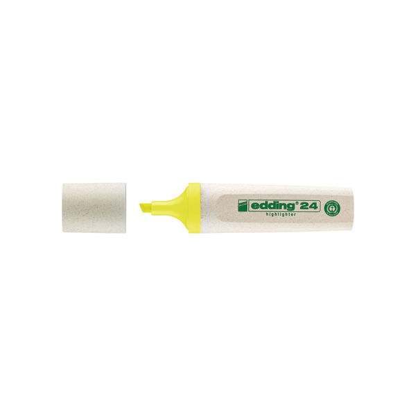 Edding 24 Ecoline Highlighters Yellow (Pack of 10) 4-24005
