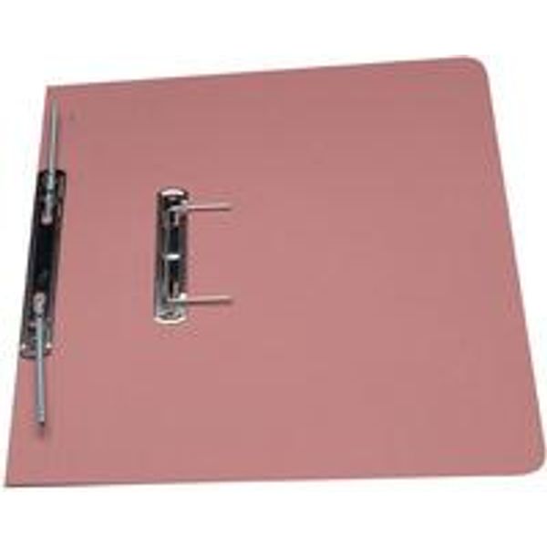 Exacompta Guildhall Transfer Spiral File 315gsm Foolscap Pink (Pack of 50) 348-PNK