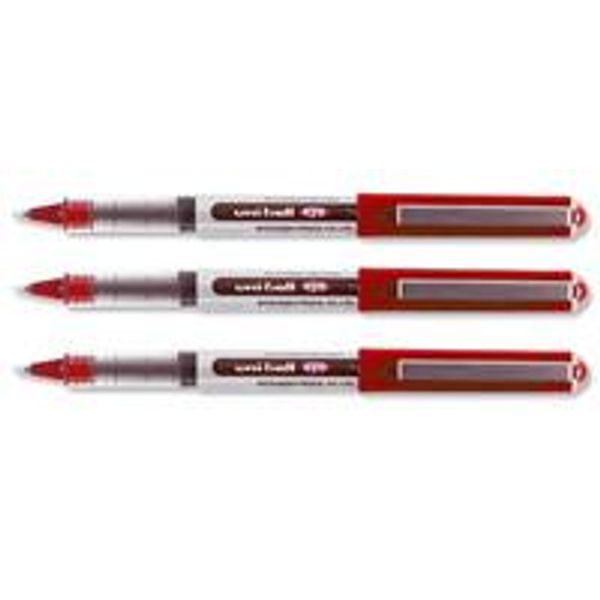 Uni-Ball UB-150 Eye Rollerball Pen Fine Red (Pack of 12) 162560000