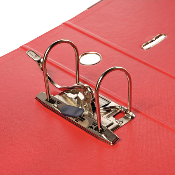 Esselte No 1 Lever Arch File Slotted 75mm A4 Red (Pack of 10) 811330