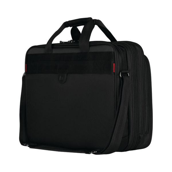 Wenger Legacy 17 Inch Laptop Case Triple  Gusset 420x210x320mm Black/Grey 600655