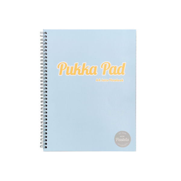 Pukka Pad Pastel Jotta Pad A4 Assorted (Pack of 3) 2010-PST
