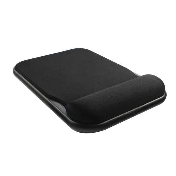 Kensington Height Adjustable Gel Mouse Mat Black 57711