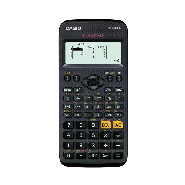 Casio FX-83GTX Black Scientific Calculator | FX-83GTX-Black