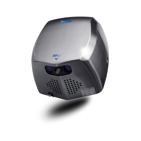 Biodrier 3D Smart Dry Hand Dryer Brushed Stainless Steel HD-BSD60K-BS