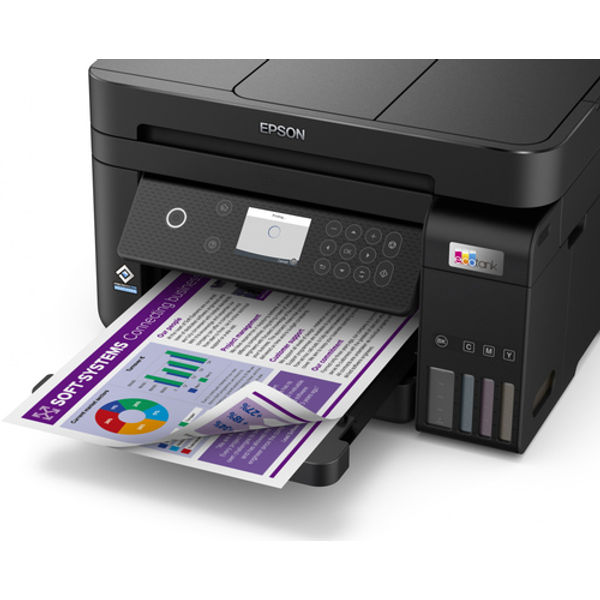 Epson EcoTank ET-3850 A4 3-in-1 Wireless Colour Inkjet Printer C11CJ61401