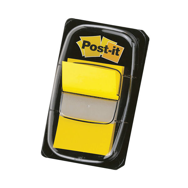 Post-it 25mm Yellow Index Tabs, Pack of 600 | 680-5