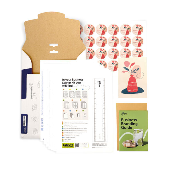 Avery Business Starter Guide and Kit BUSK1